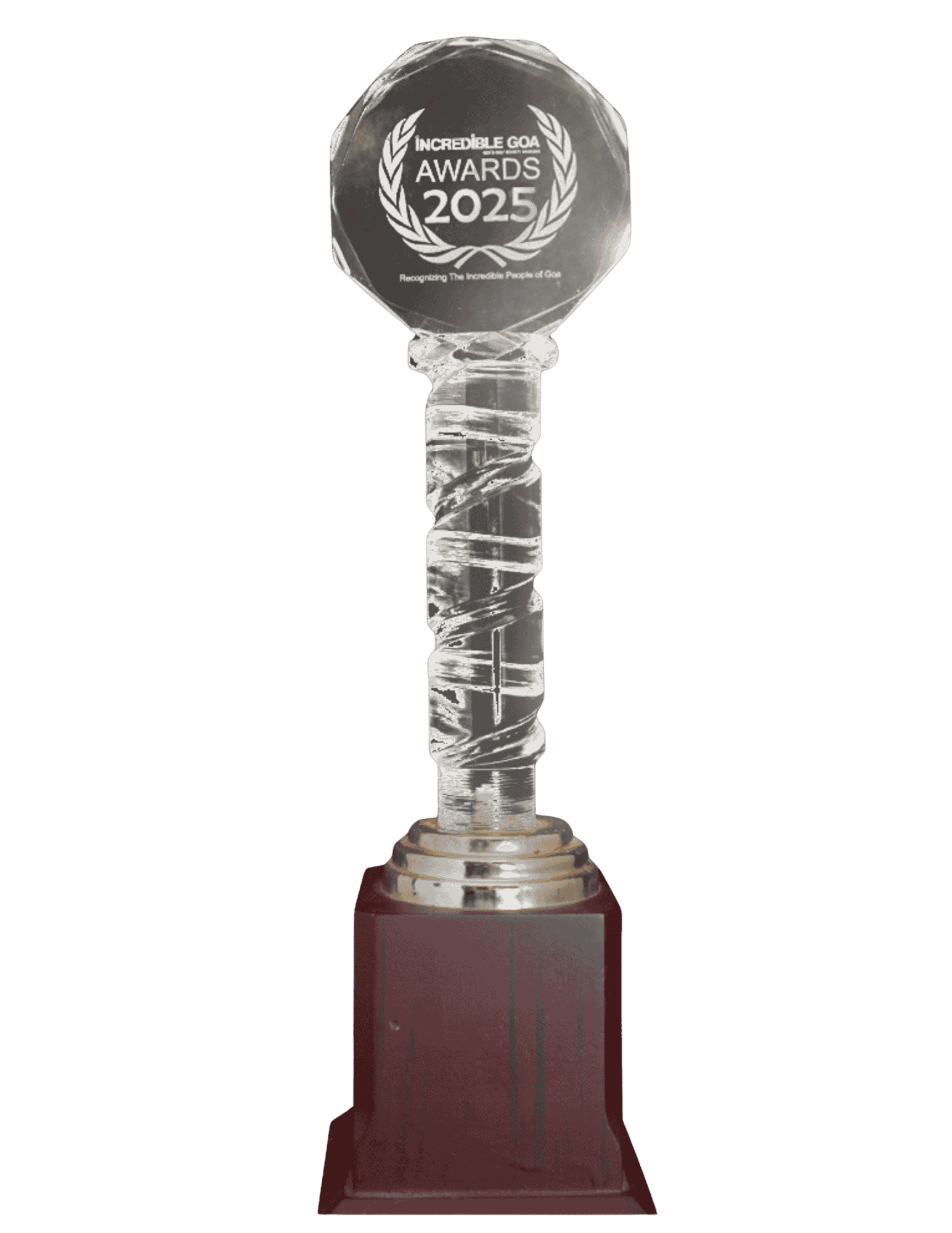 IG AWARDS TROPHY TRANSPERENT